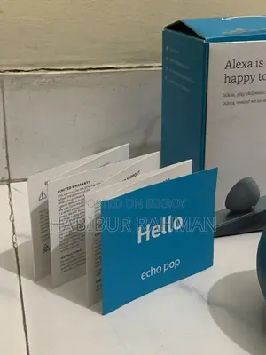 Amazon Echo Pop Smart Speaker With Alexa