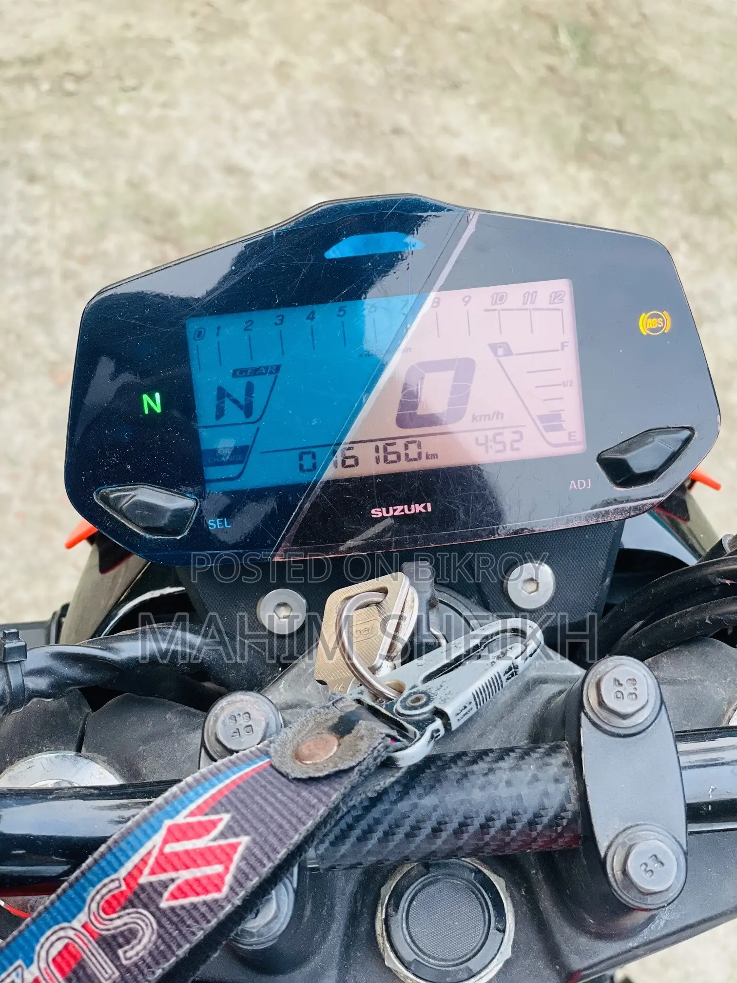 Suzuki Gixxer 2023 Orange