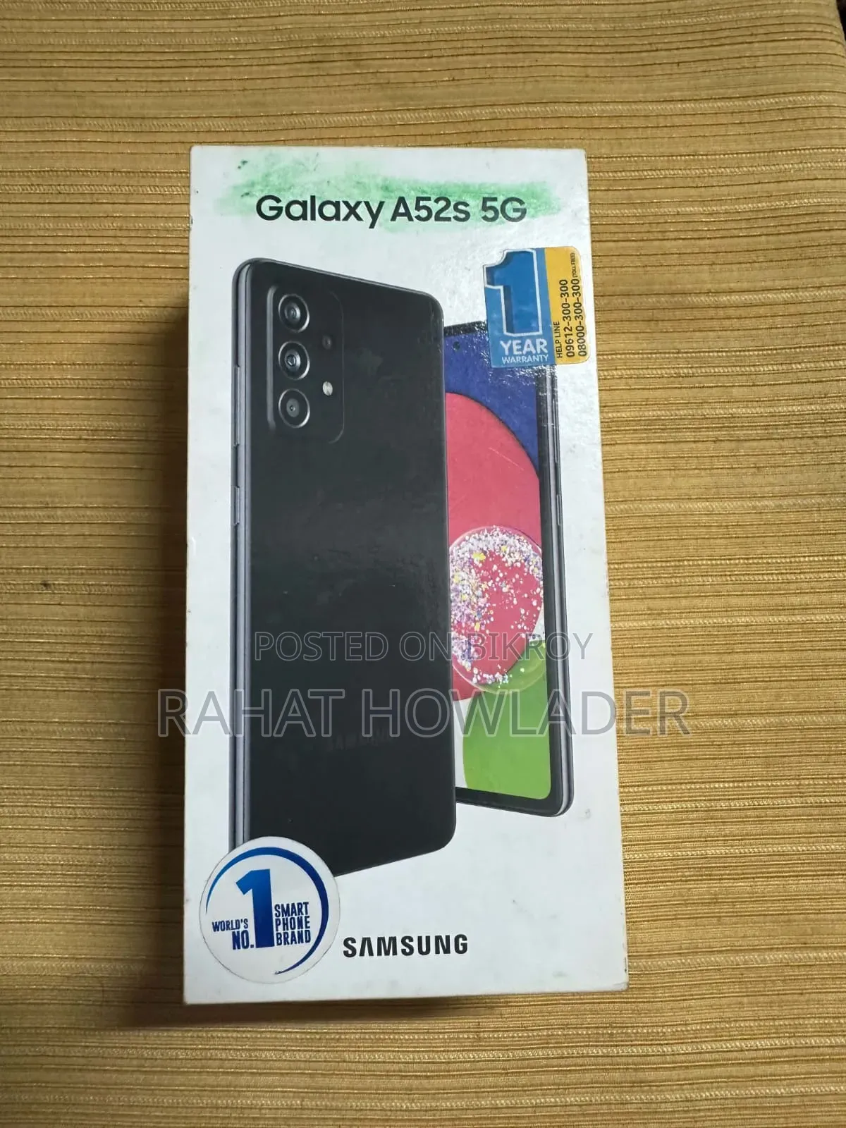 Samsung Galaxy A52s 5G 128 GB Black
