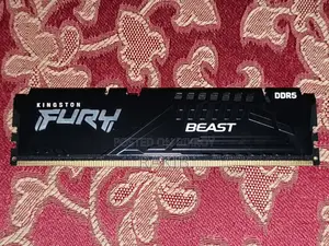 Kingston Fury Beast 8GB DDR5 5600MHz Black Heatsink Desktop RAM
