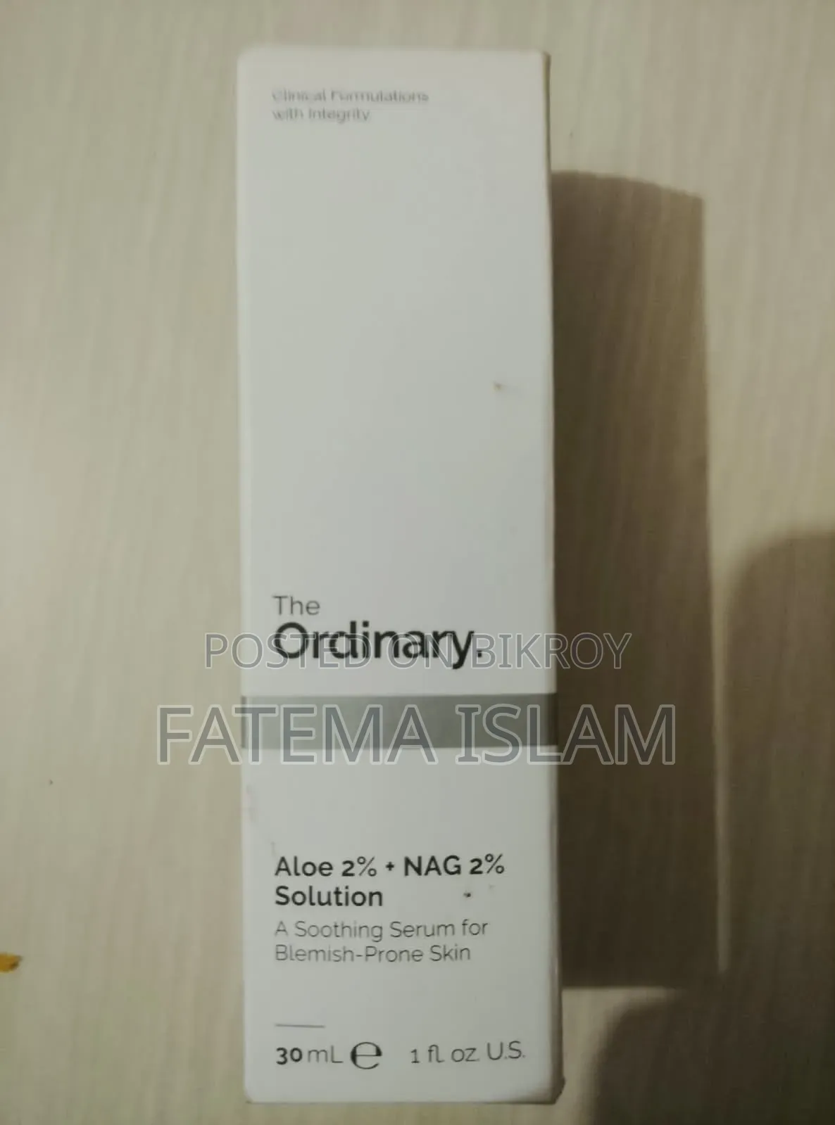 Aloe 2%+ NAG 2%(the Ordinary) Serum for Sell