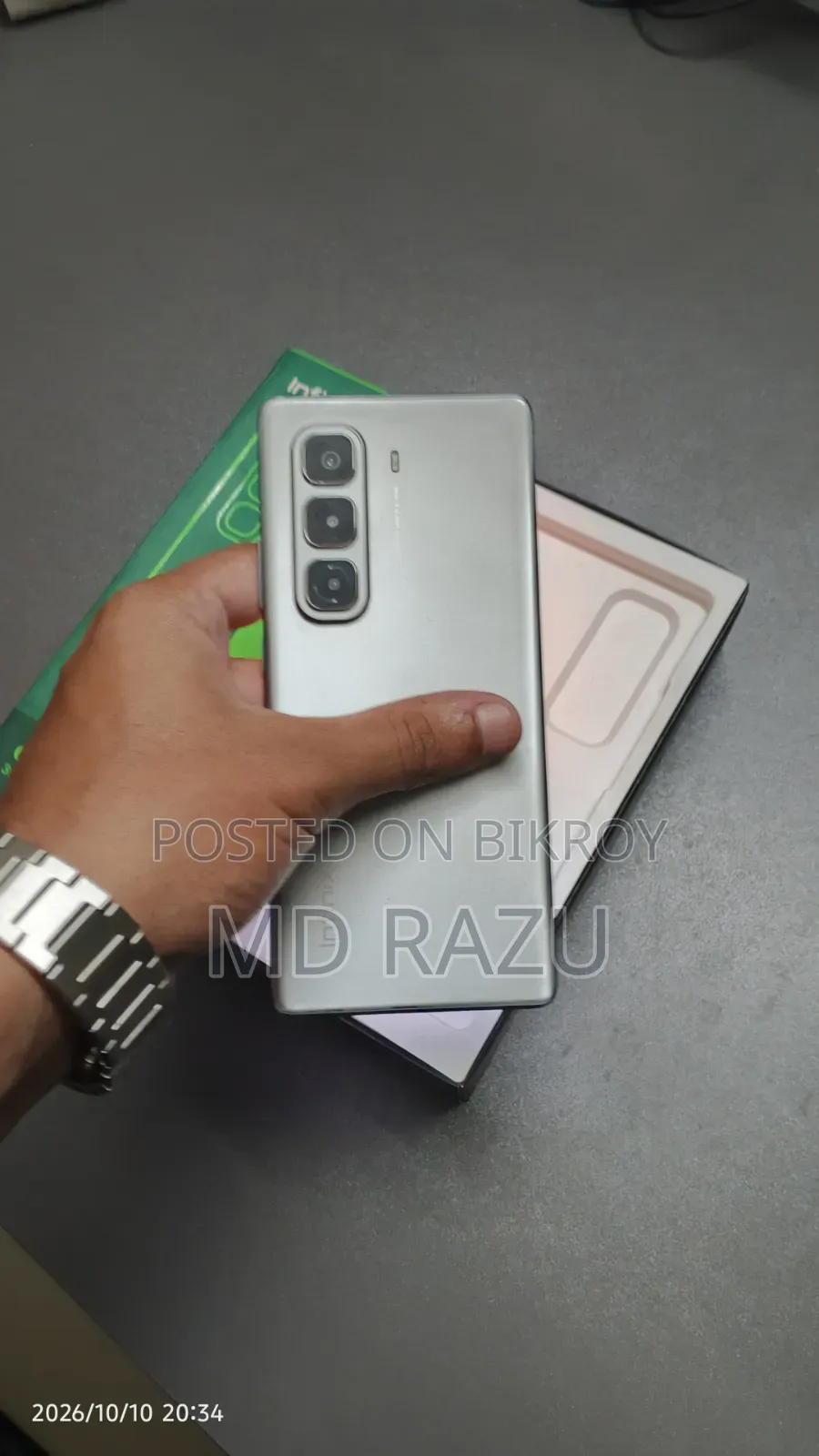 Infinix Hot 50 Pro+ 4G 256 GB Silver