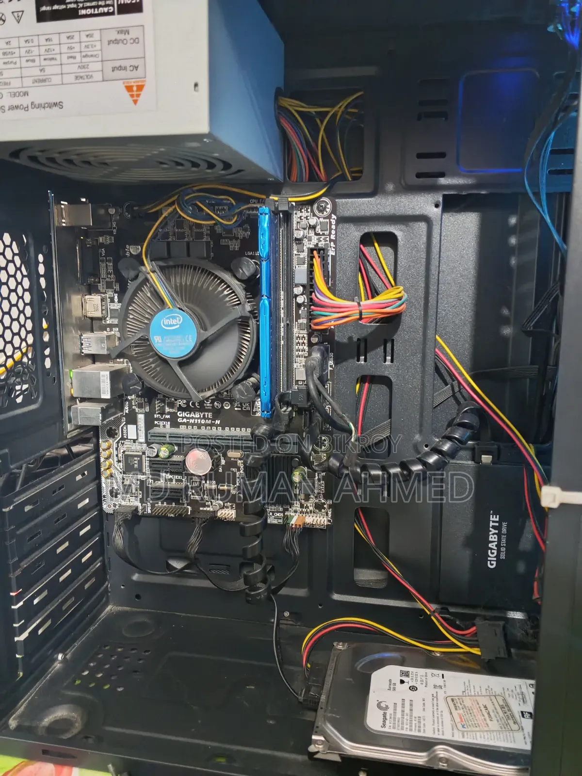 Desktop Computer 8GB RAM Intel Core i5 HDD+SSD 750GB