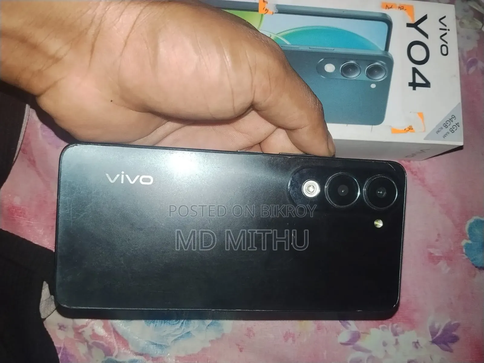 Vivo Y04 64 GB Black