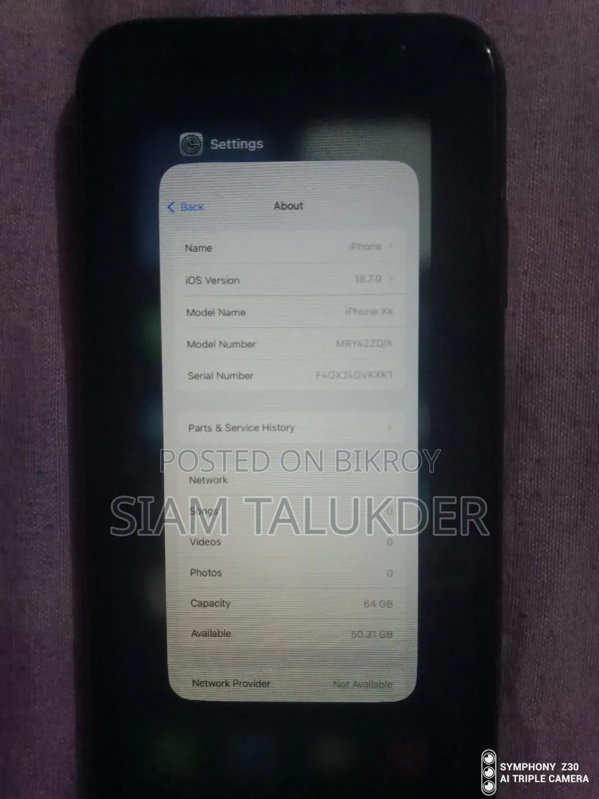 iPhone XR 64 GB Black