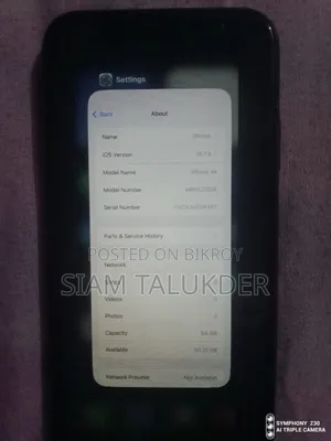 iPhone XR 64 GB Black