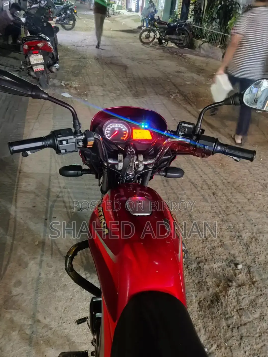 Bajaj Platina 110 2021 Red