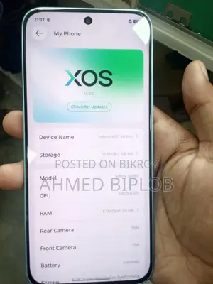 Infinix Hot 60 Pro 128 GB Blue