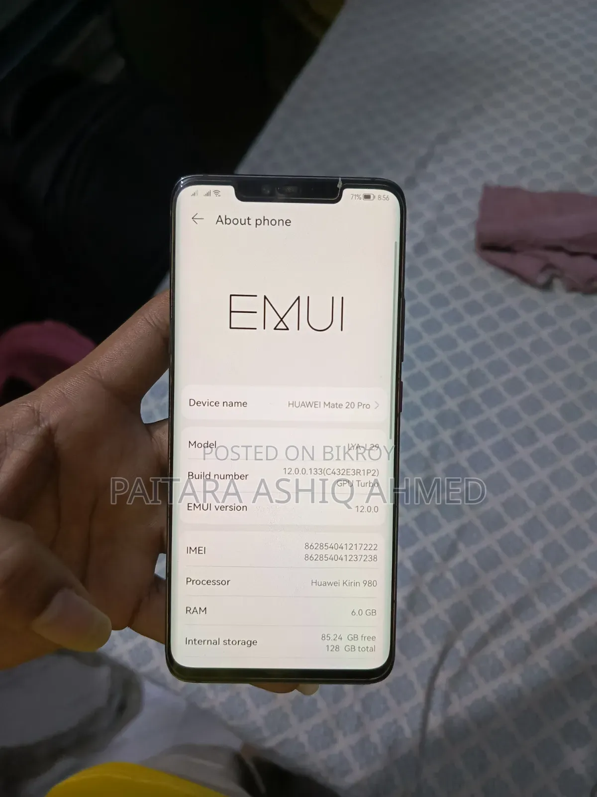 Huawei Mate 20 Pro 128 GB Blue