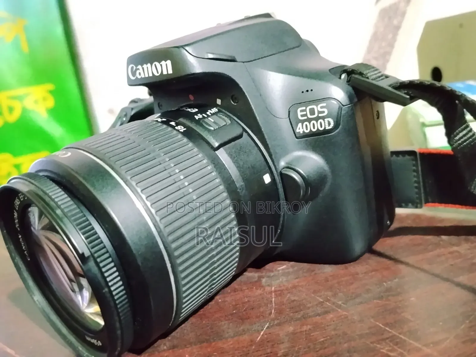 Canon 4000D with 18-55mm Lens