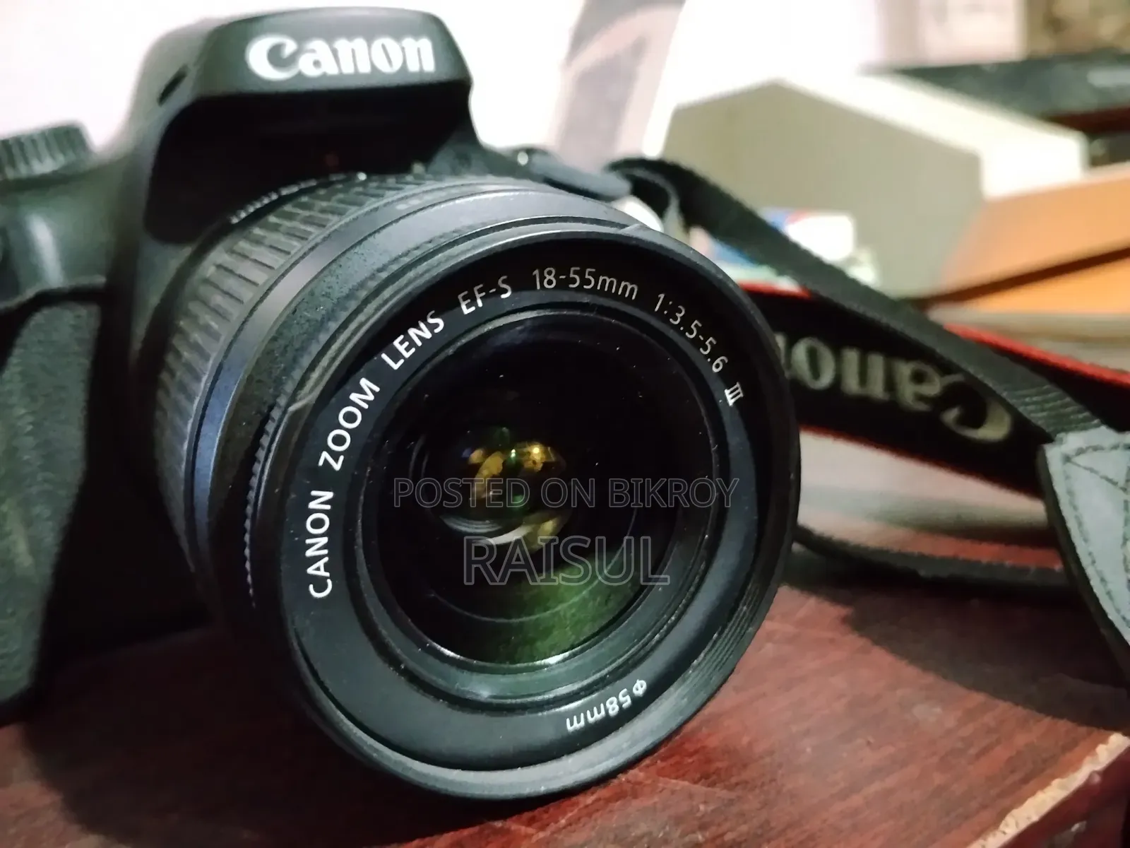 Canon 4000D with 18-55mm Lens