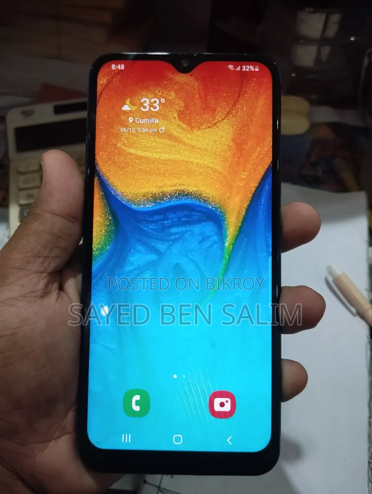 স্যামসাং গ্যালাক্সি এ৩০ ৬৪ জিবি ব্লু