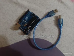 Arduino Uno R3 + Ultrasonic Sensor + Breadboard + USB Cable