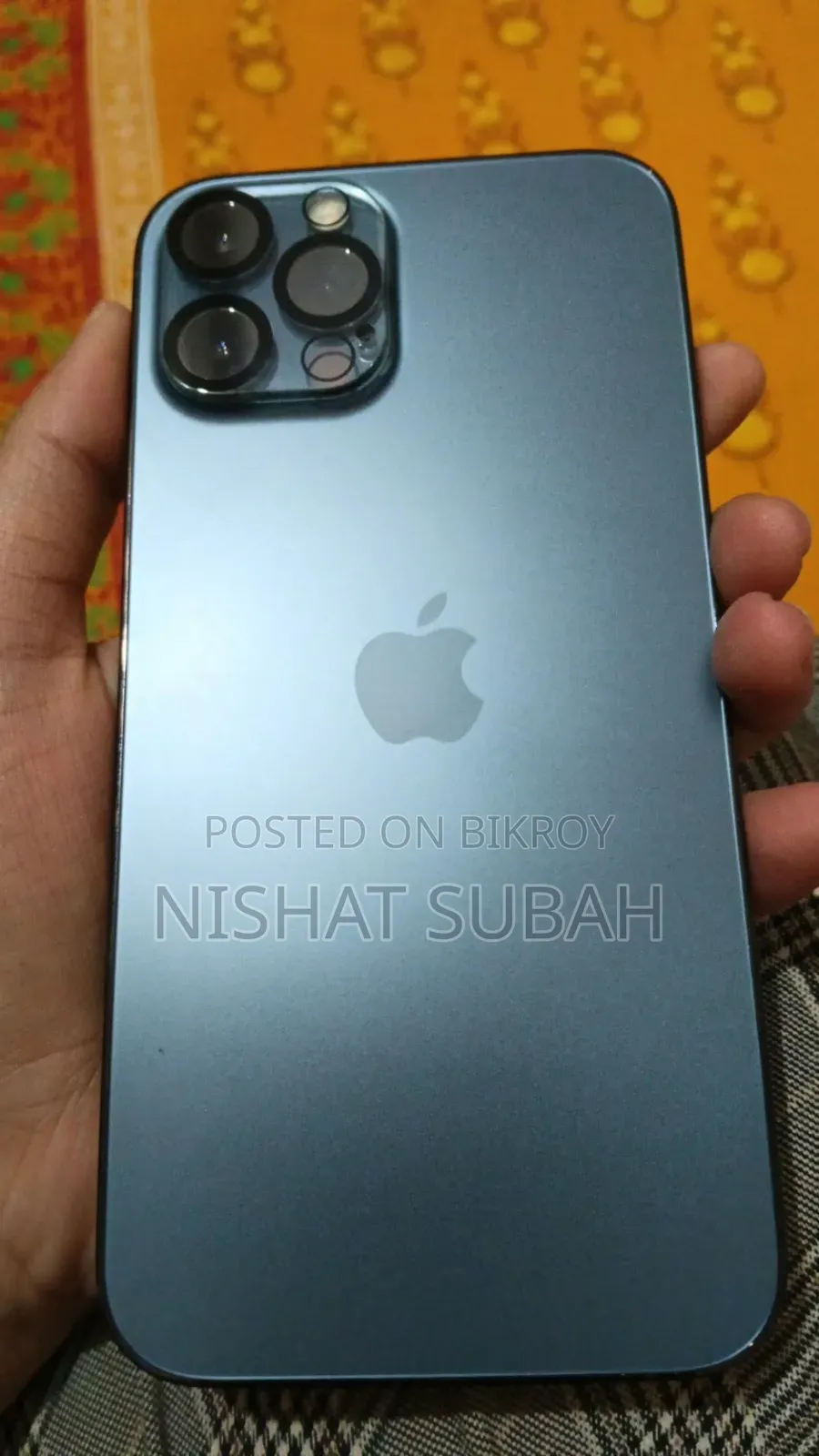 অ্যাপল আইফোন ১২ প্রো ম্যাক্স ১২৮ জিবি ব্লু