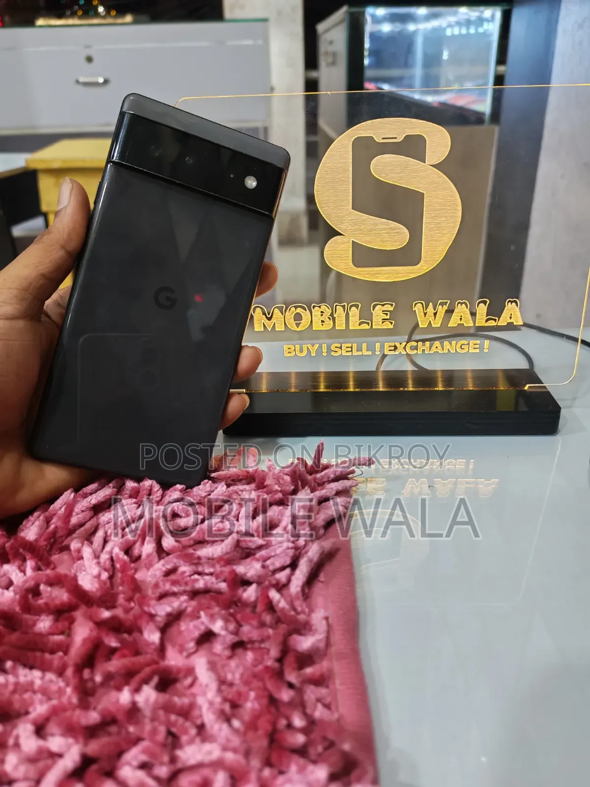 গুগল পিক্সেল ৬ ১২৮ জিবি ব্ল্যাক