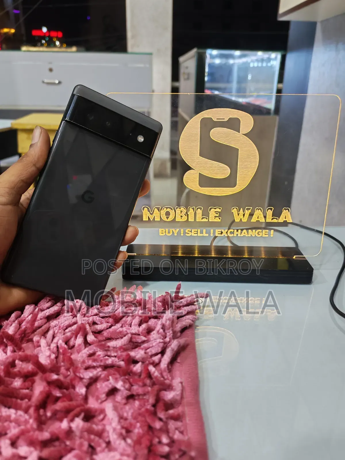 গুগল পিক্সেল ৬ ১২৮ জিবি ব্ল্যাক