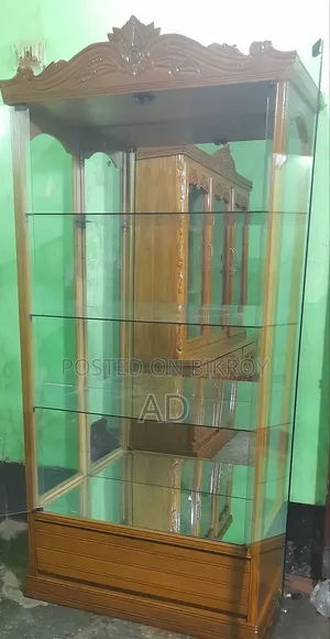 Teak Wood Showcase