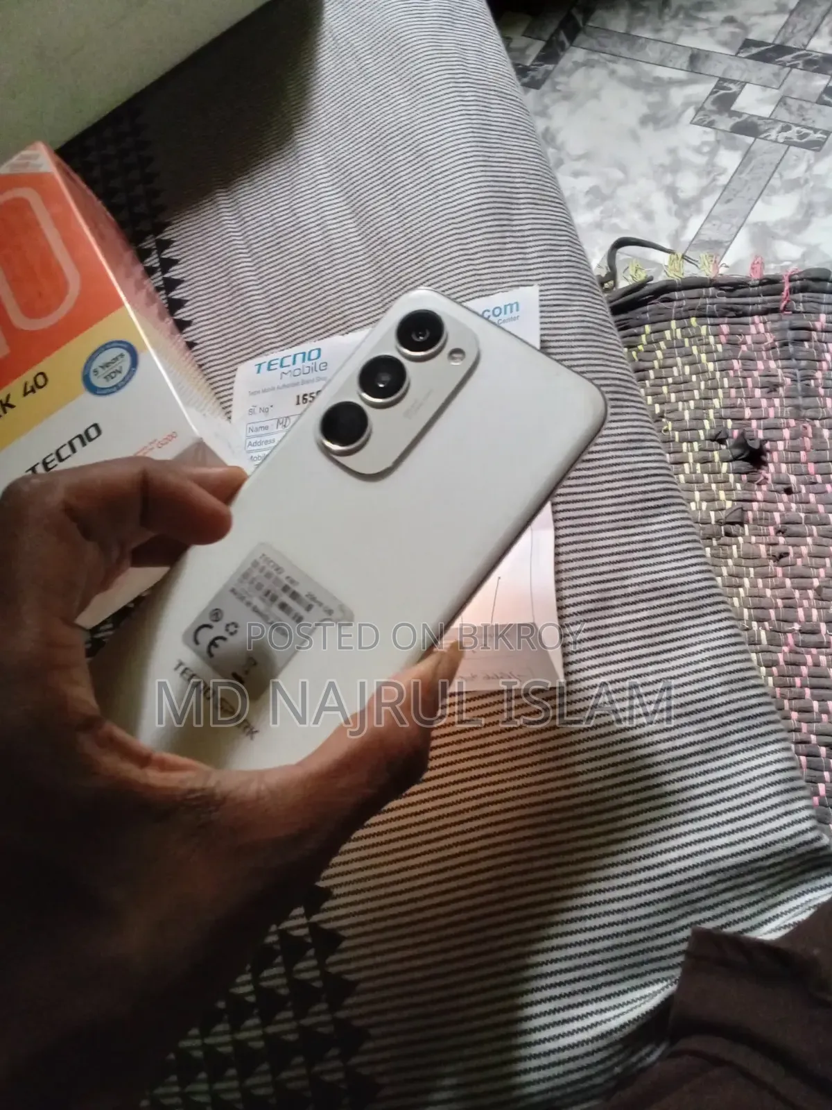 Tecno Spark 40 Pro+ 256 GB White