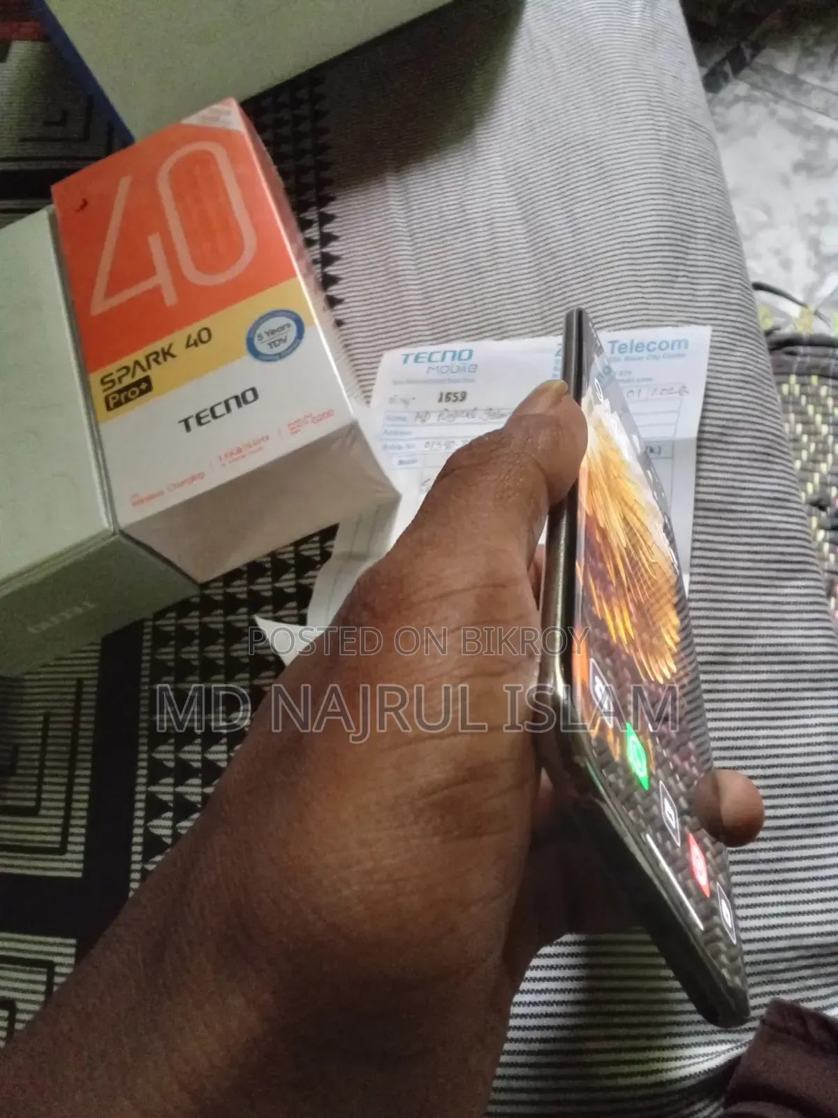 Tecno Spark 40 Pro+ 256 GB White