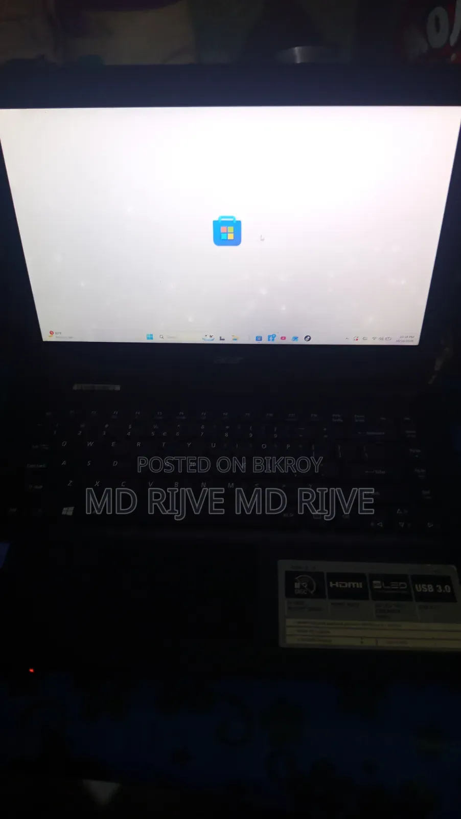 Laptop Acer 2GB SSD 500GB