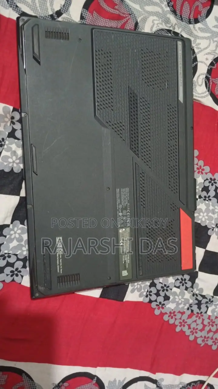 ল্যাপটপ আসুস আরওজি স্ট্রিক্স জি১৭ ৩২জিবি এএমডি রাইজেন ৭ এসএসডি ৫১২জিবি