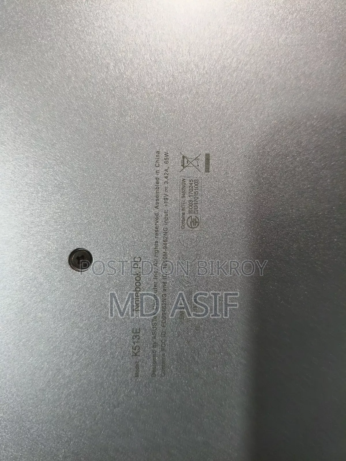 Laptop Asus VivoBook X540SA 8GB Intel Core i5 SSD 512GB