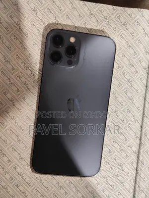 অ্যাপল আইফোন ১২ প্রো ম্যাক্স ২৫৬ জিবি ব্ল্যাক