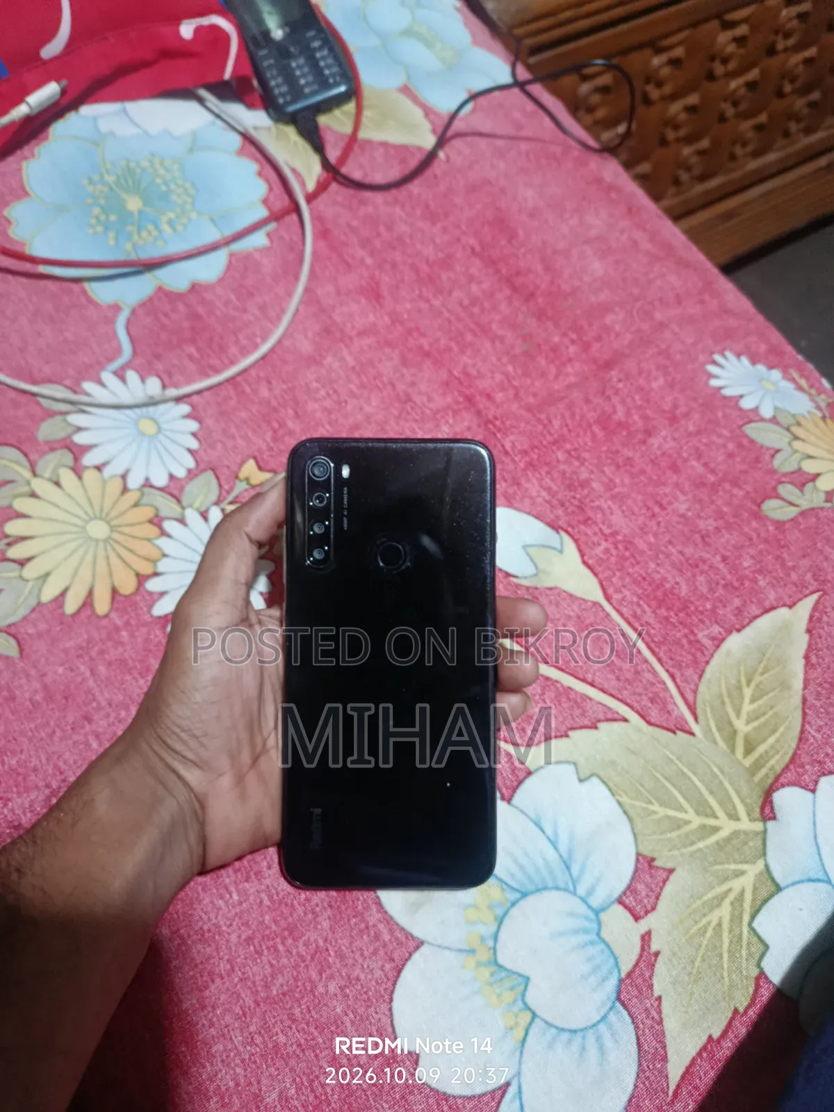 শাওমি রেডমি নোট ৮ ১২৮ জিবি ব্ল্যাক