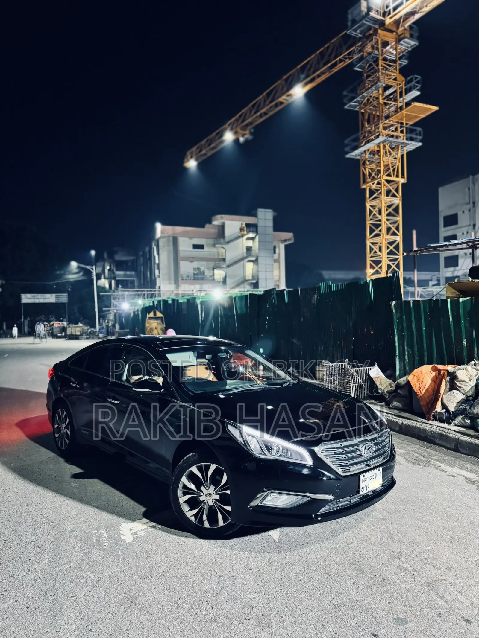 Hyundai Sonata 2015 Black