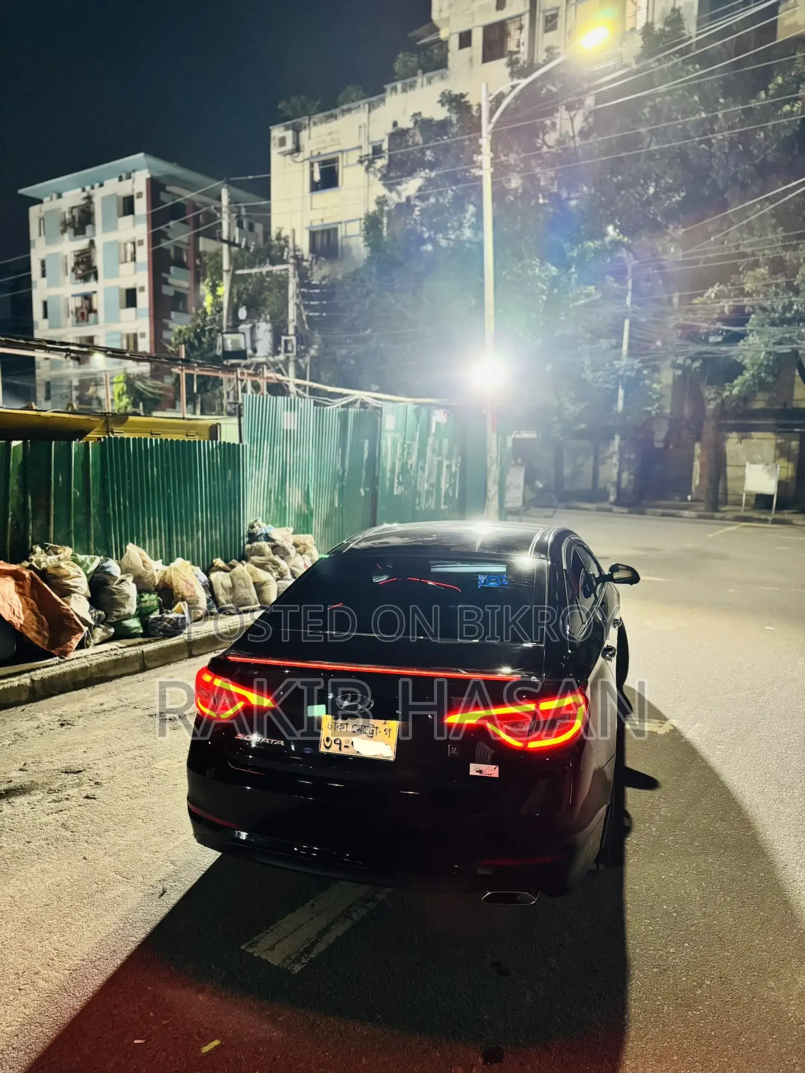 Hyundai Sonata 2015 Black