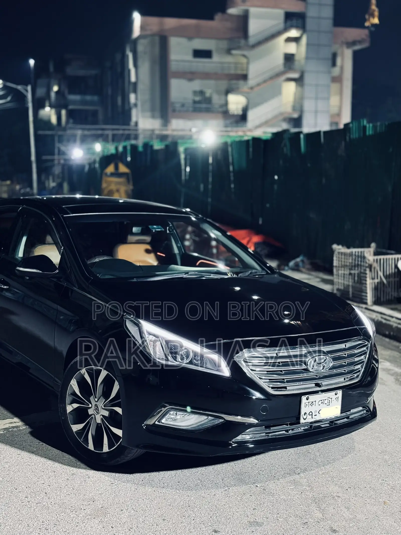 Hyundai Sonata 2015 Black