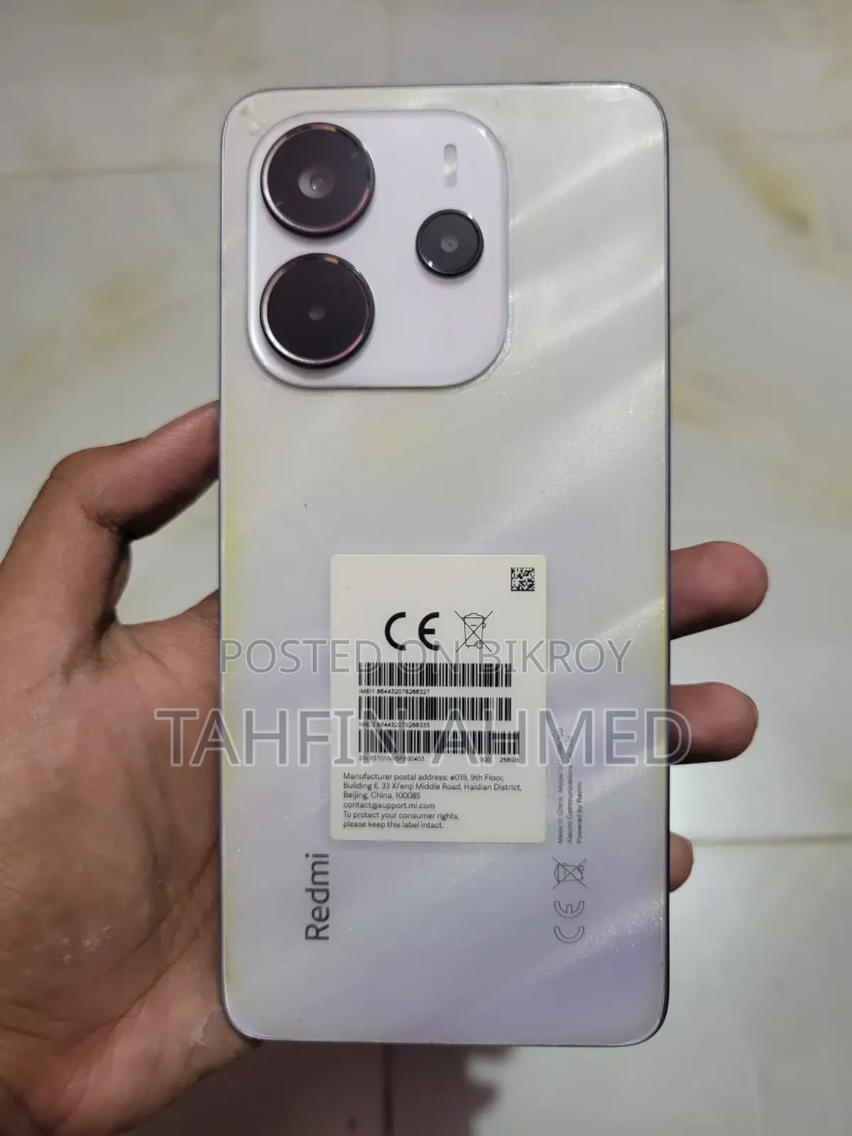 Xiaomi Redmi Note 14 4G 256 GB Red