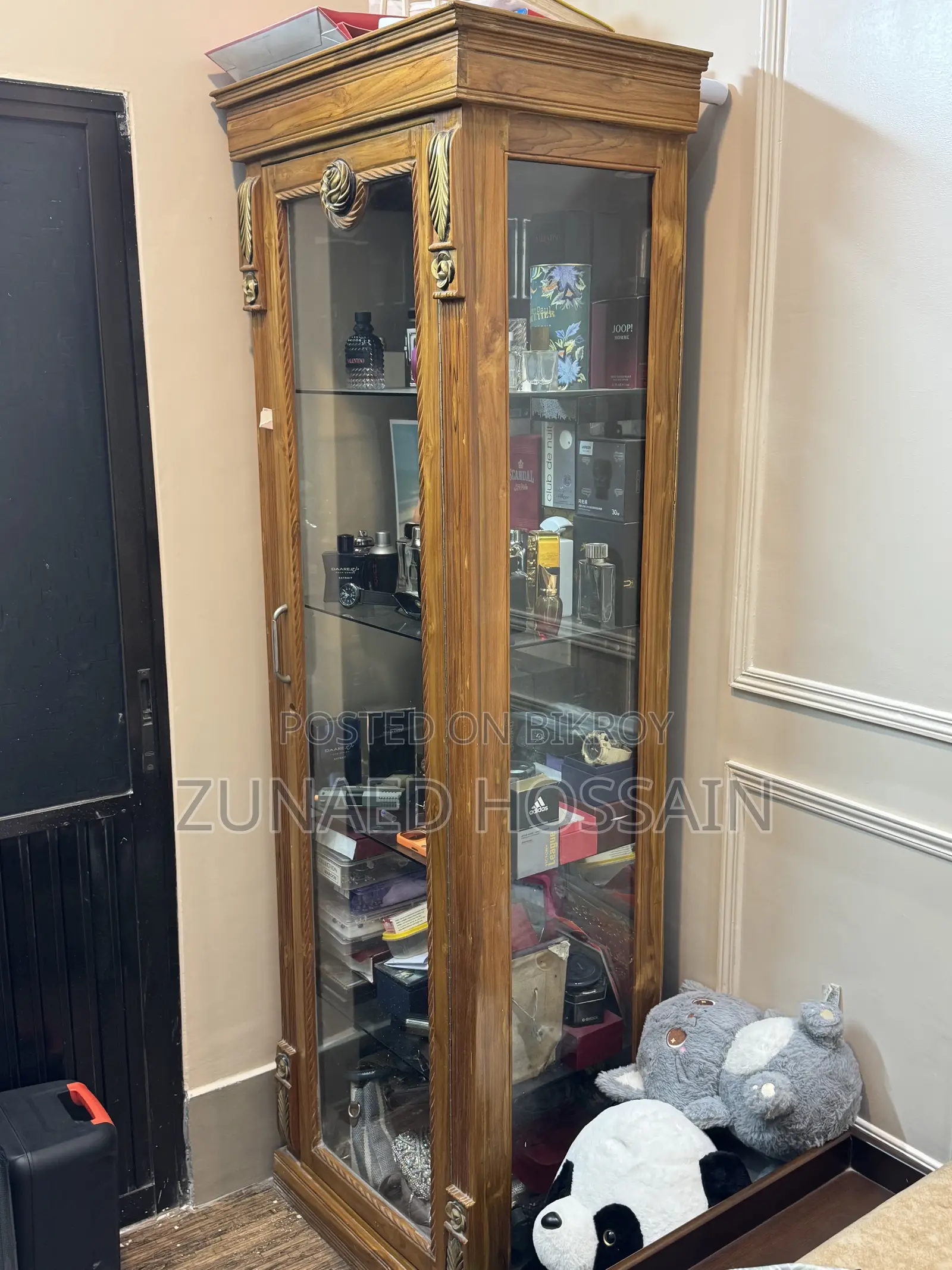 Complete Teak Wood Corner Shelf