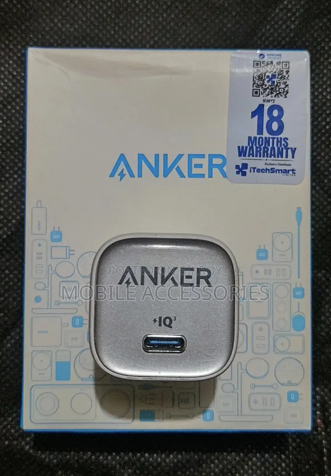 An ANKER charger for iPhone is for sale, please contact
