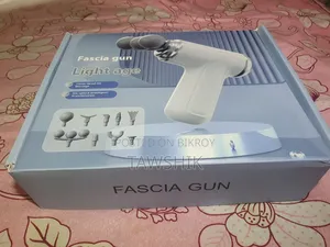 Rechargeable Electric Body Massage Gun - 3 Head & 6 Speed (New)