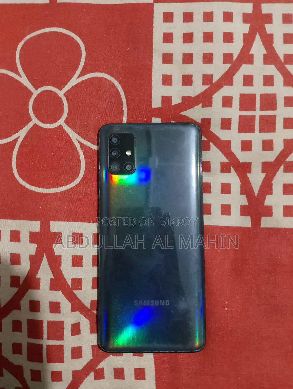 স্যামসাং গ্যালাক্সি এ৫১ ১২৮ জিবি কালো
