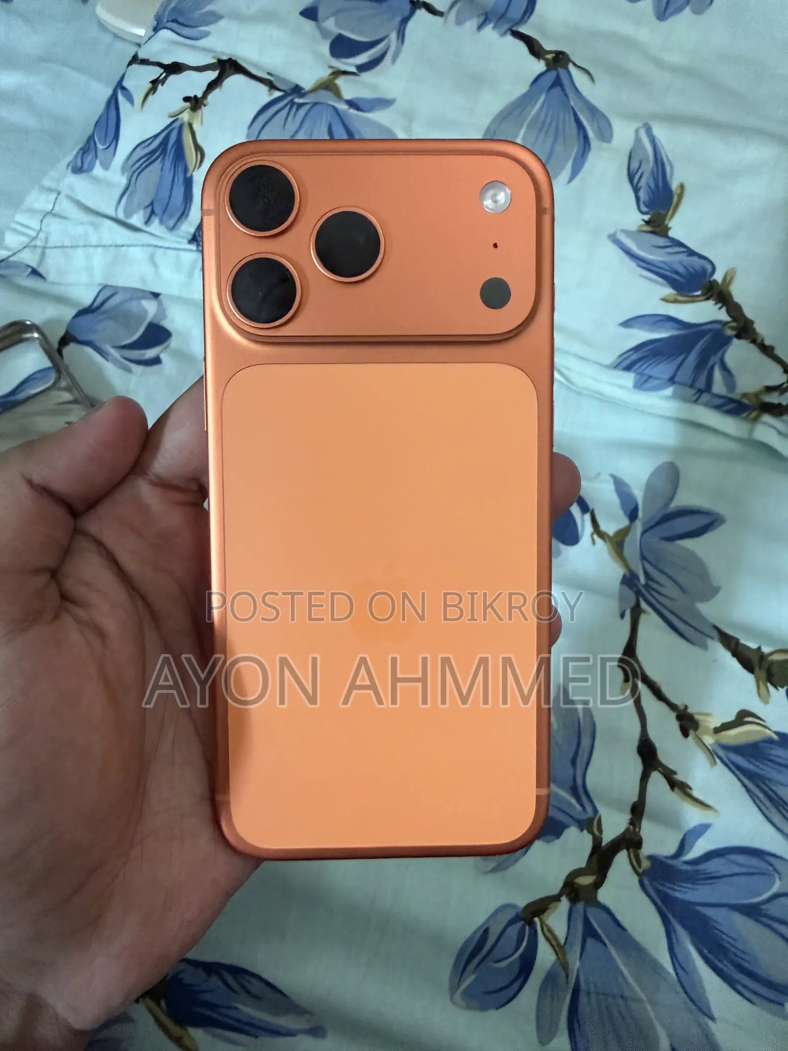 অ্যাপল আইফোন ১৭ প্রো ম্যাক্স ২৫৬ জিবি অরেঞ্জ