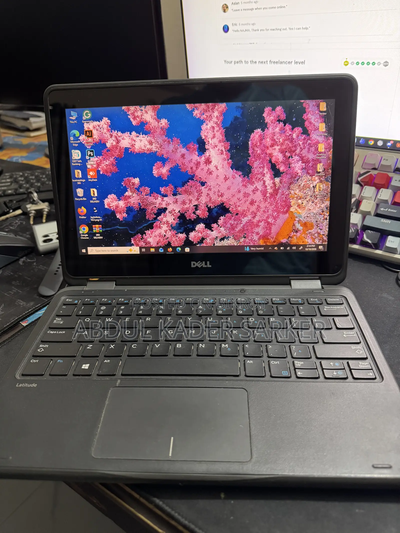 Laptop Dell Latitude 3189 8GB Intel Core 2 Quad SSD 140GB