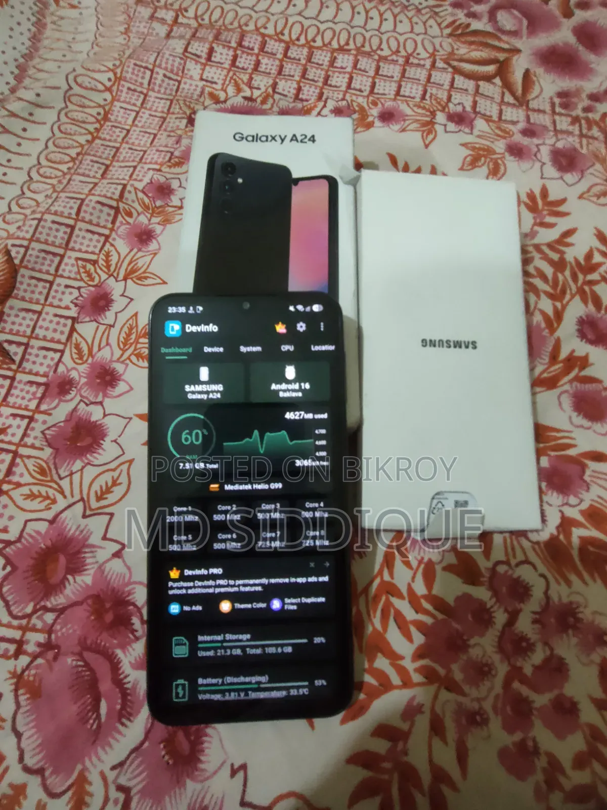 Samsung Galaxy A24 128 GB Black