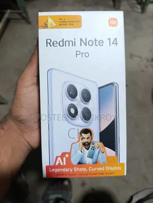 শাওমি রেডমি নোট ১৪ প্রো ২৫৬ জিবি ব্ল্যাক