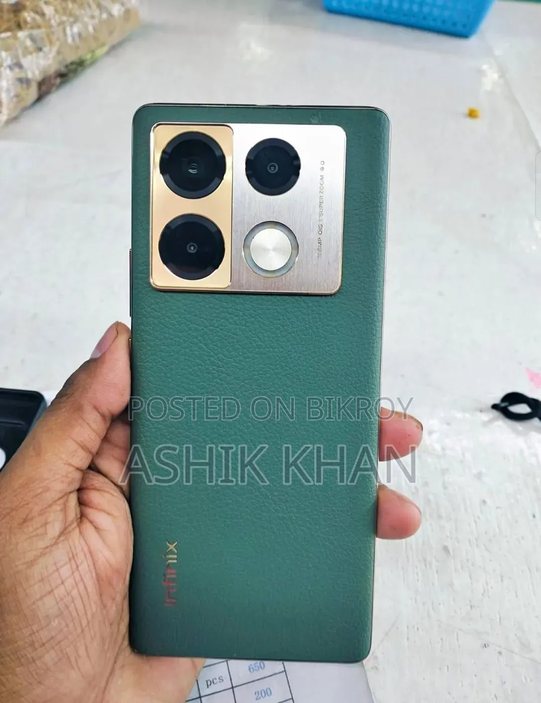 Infinix Note 40 Pro 256 GB Green