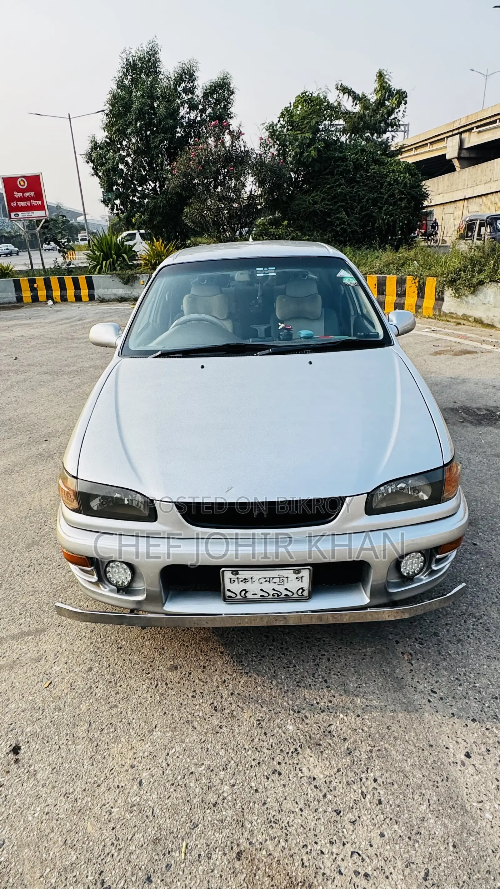 টয়োটা করোল্লা অটোমেটিক ১৯৯৭ সিলভার