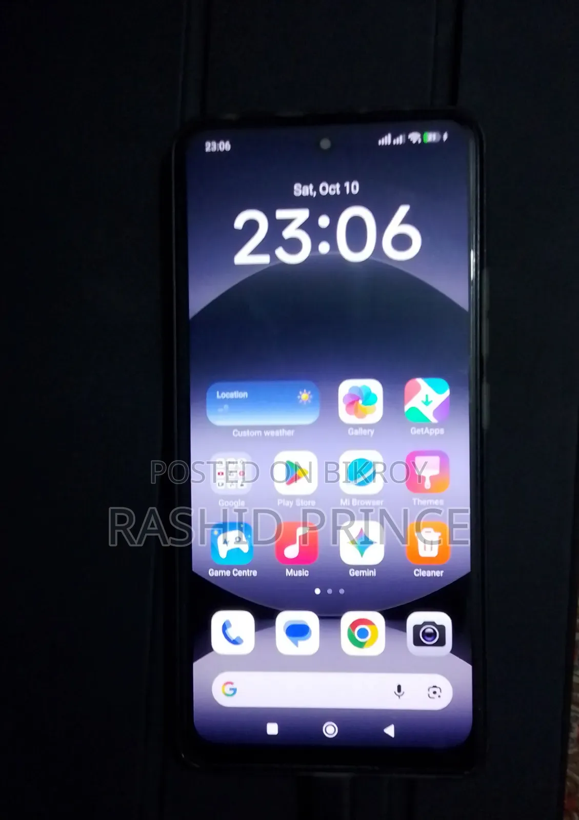 শাওমি রেডমি নোট ১৪ ফাইভি জি ২৫৬ জিবি ব্ল্যাক
