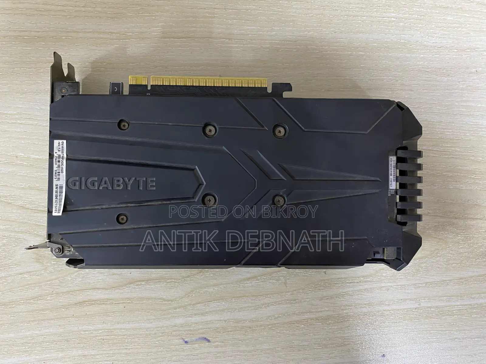 Gigabyte GeForce GTX 1050 Ti Windforce OC 4GB Graphics Card