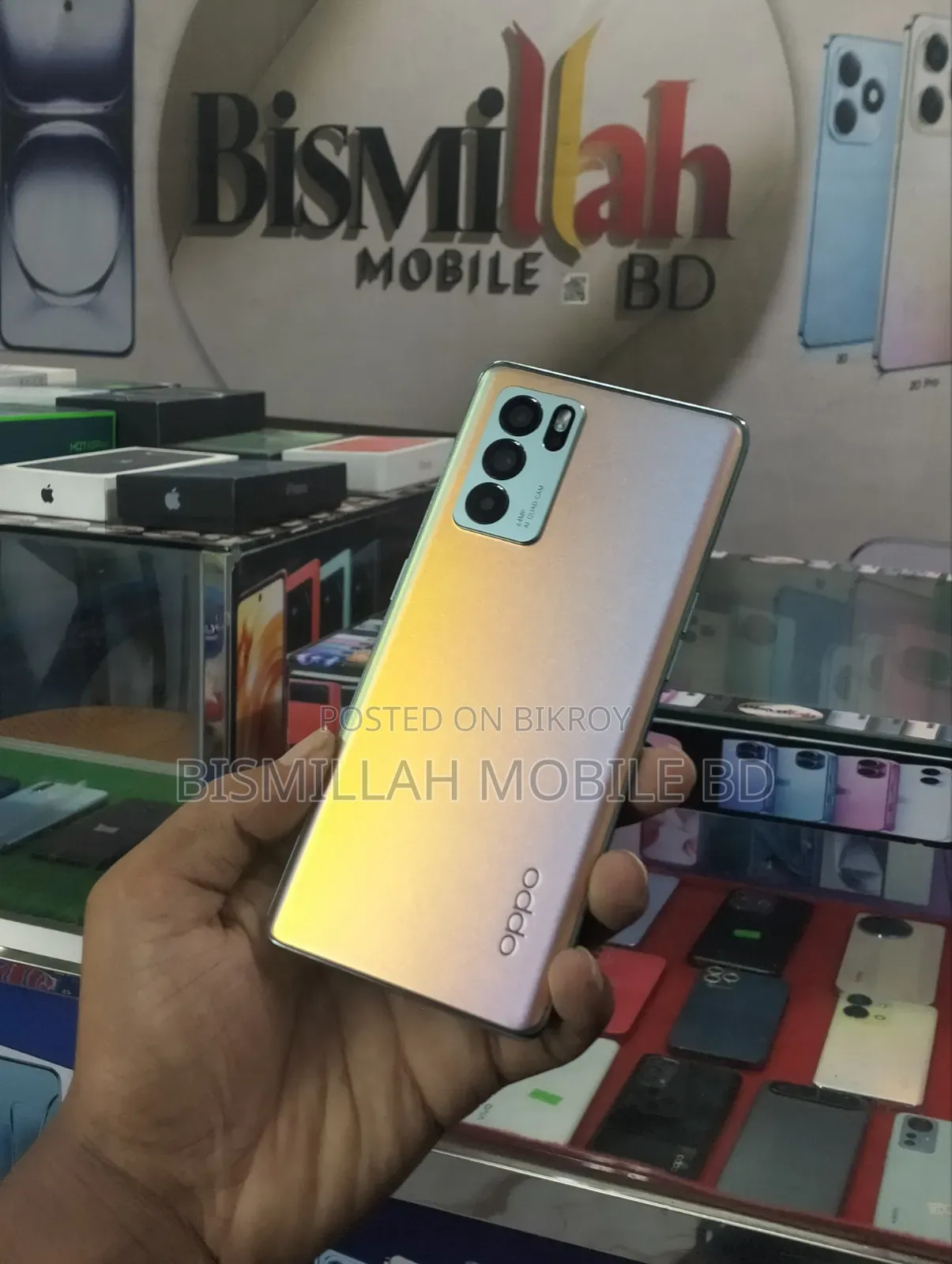 Oppo Reno6 Pro 5G 256 GB Rose Gold