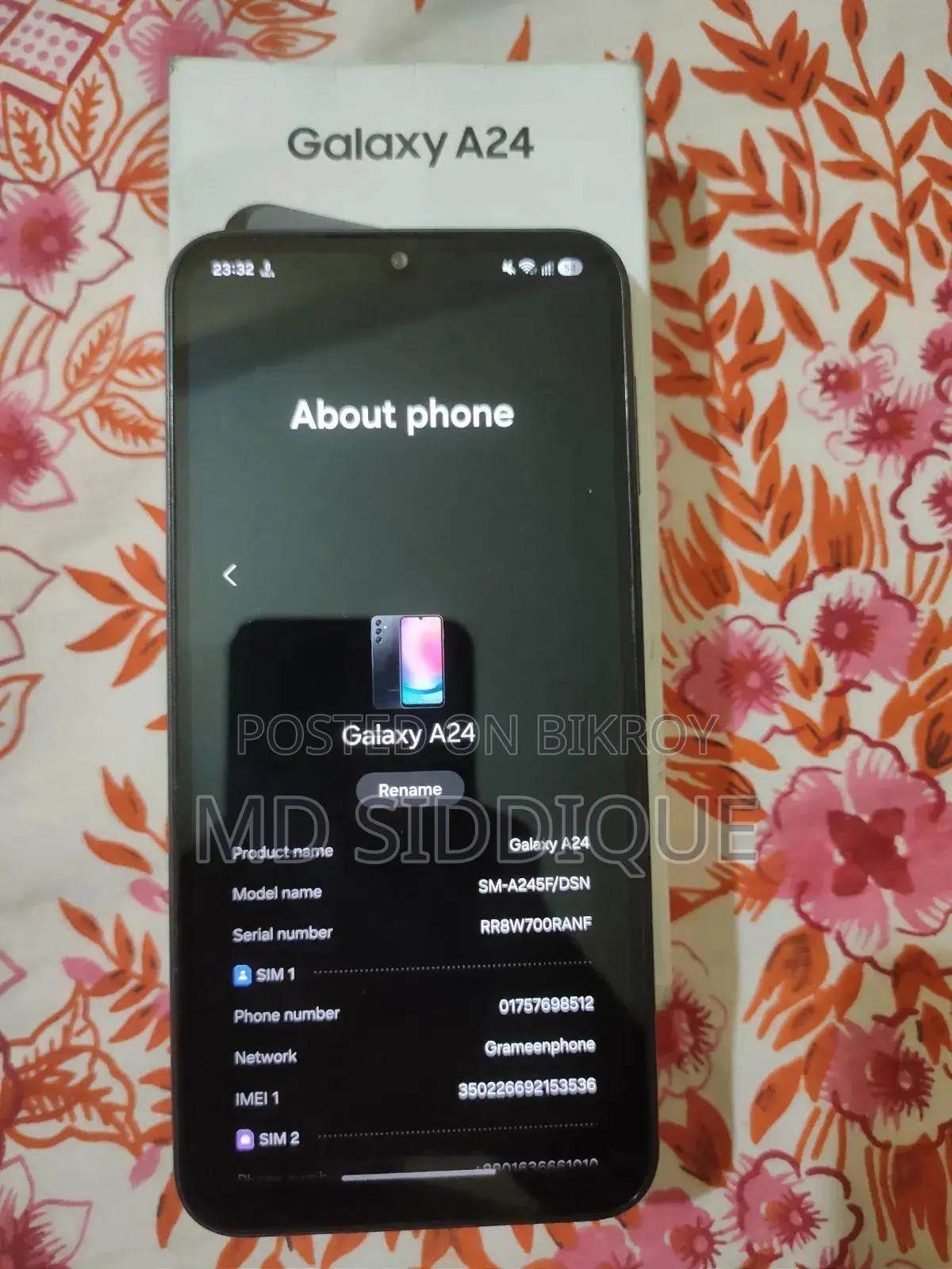 Samsung Galaxy A24 128 GB Black
