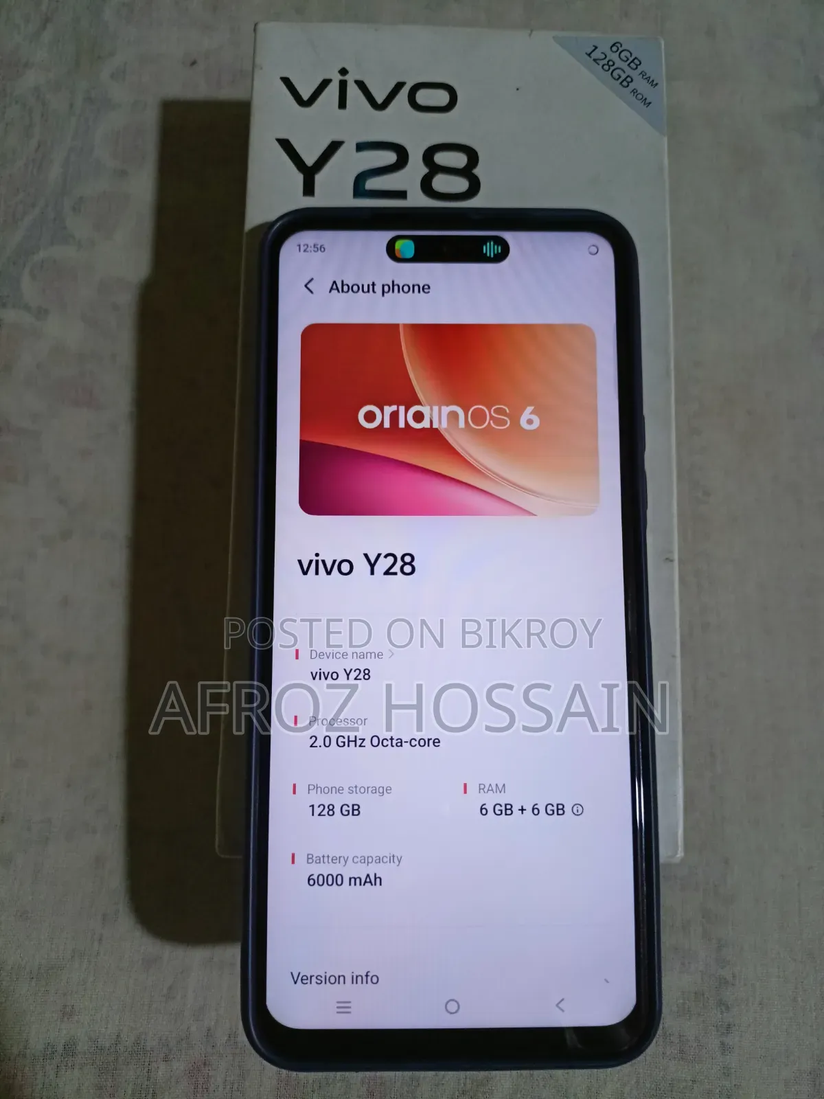 Vivo Y28 128 GB Blue