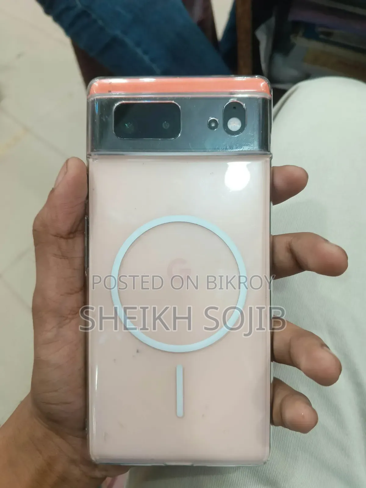 গুগল পিক্সেল ৬ ১২৮ জিবি পিংক