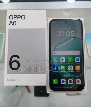 New Oppo A6 128 GB Blue