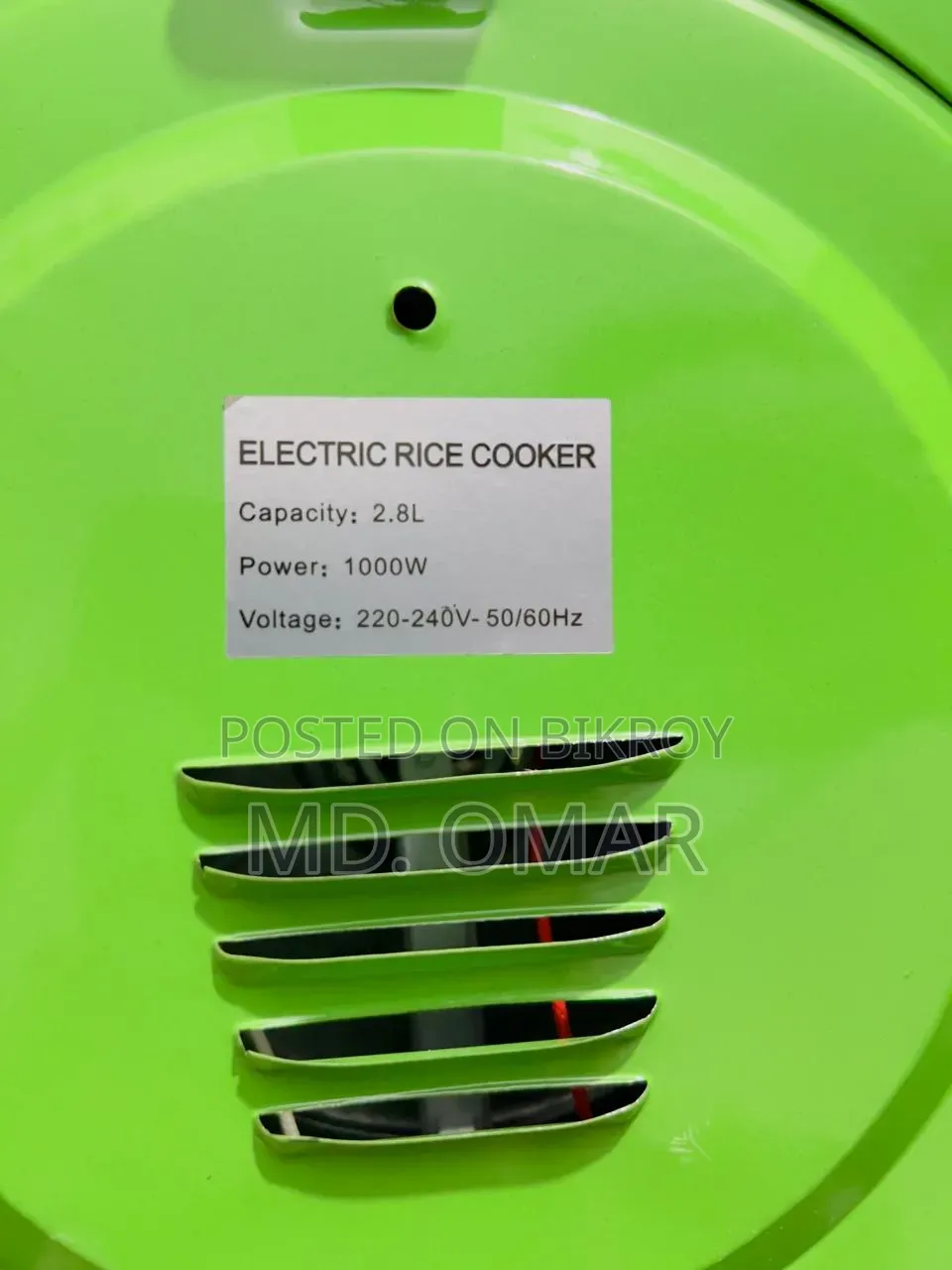 Hockings Rice Cooker